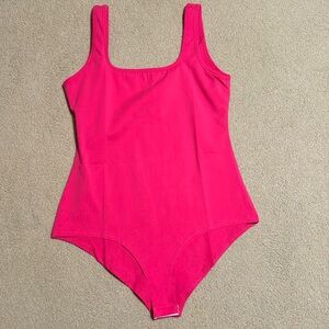 Hot pink bodysuit tank!